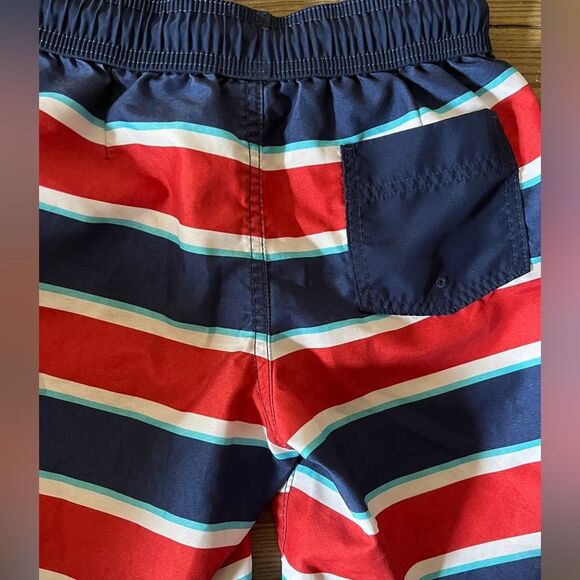 Lands End Boys Lot Swim Trunks Rash Guard Small  (8) - Picture 4 of 7